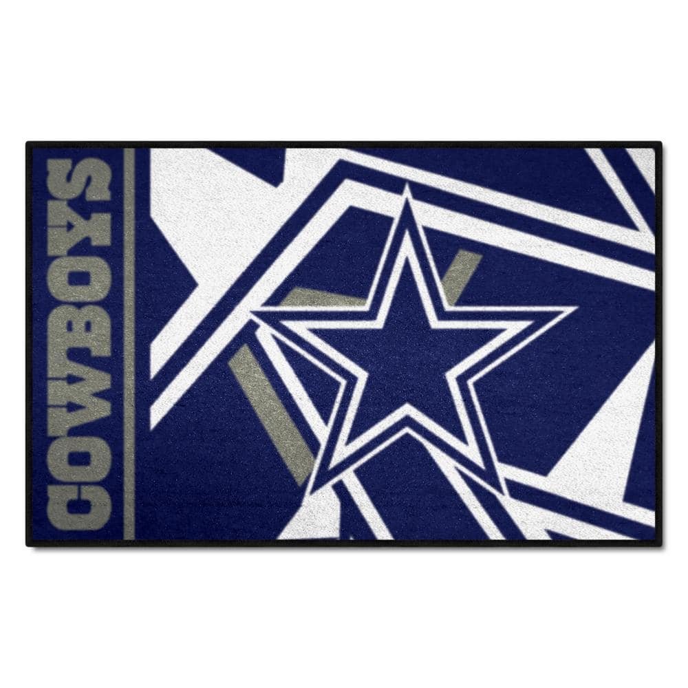Dallas Cowboys Patterned 1.5 ft. x 2.5 ft. XFIT Design Starter Area...