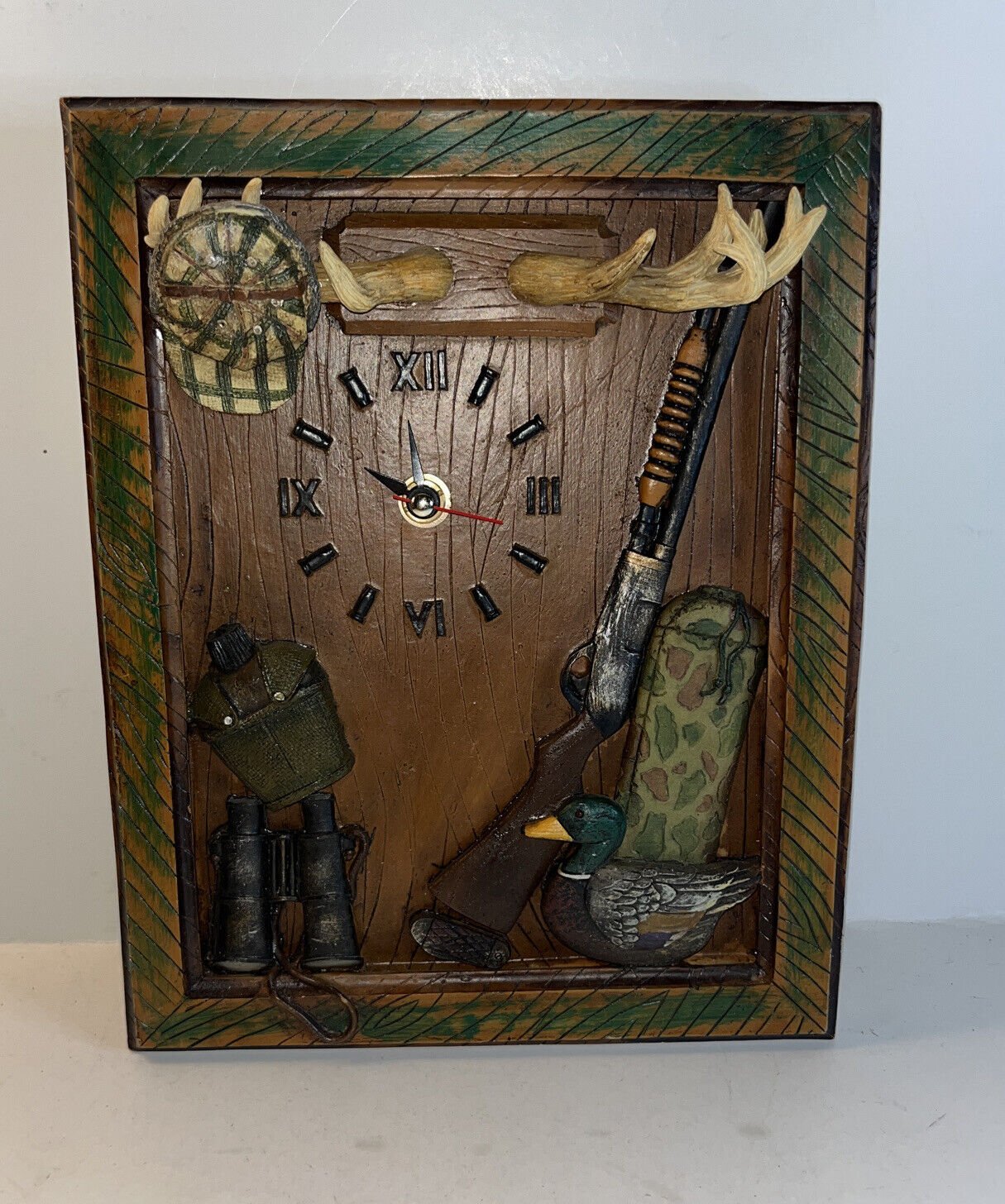 Deer/ Duck Hunting Wall Clock