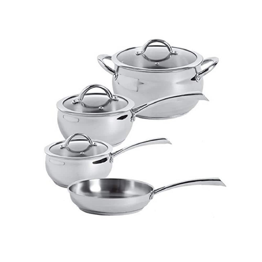Derrick 7-Piece Stainless Steel Cookware Set