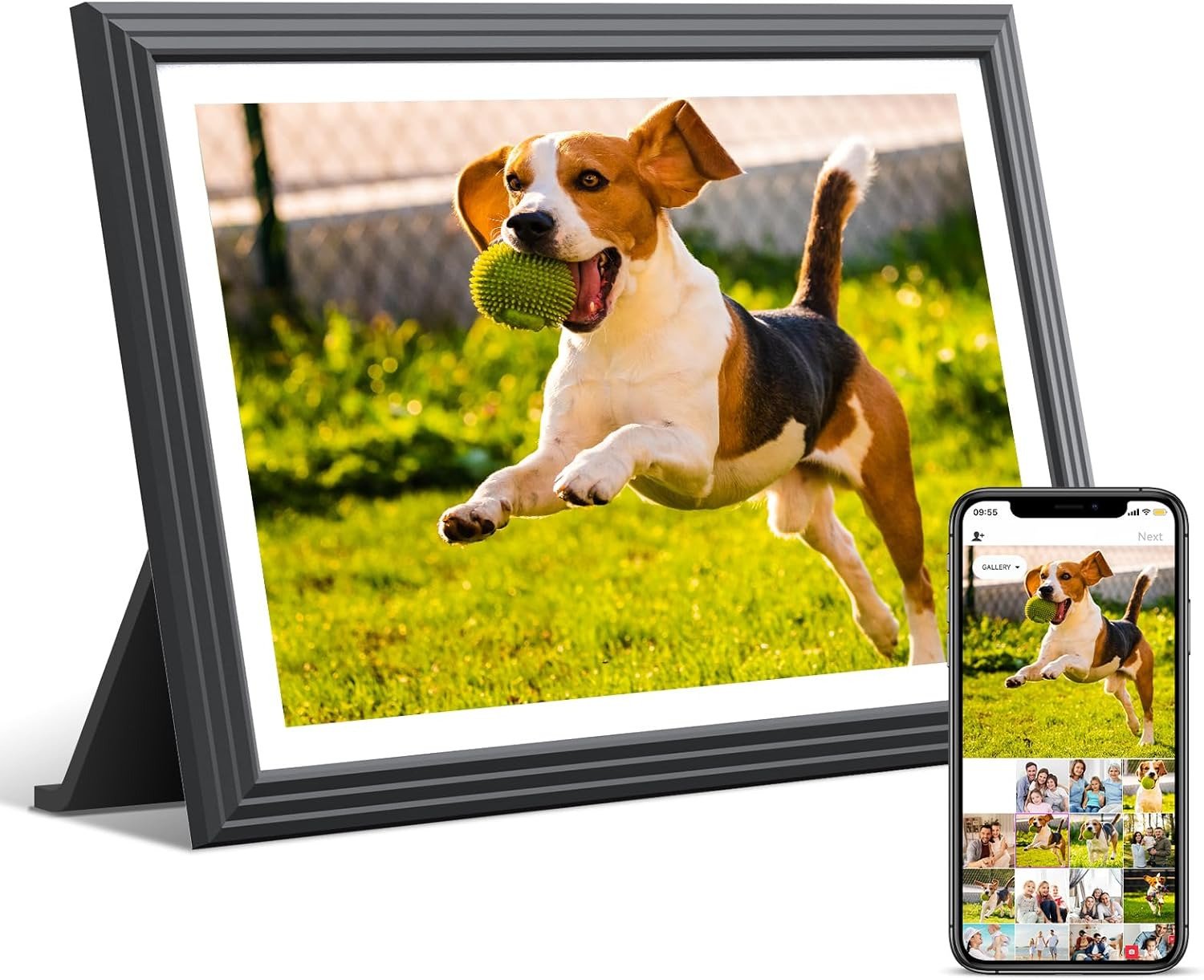 Digital Picture Frame 10.1 Inch Wifi Digital Photo Frame,1280 * 800 HD IPS Touch