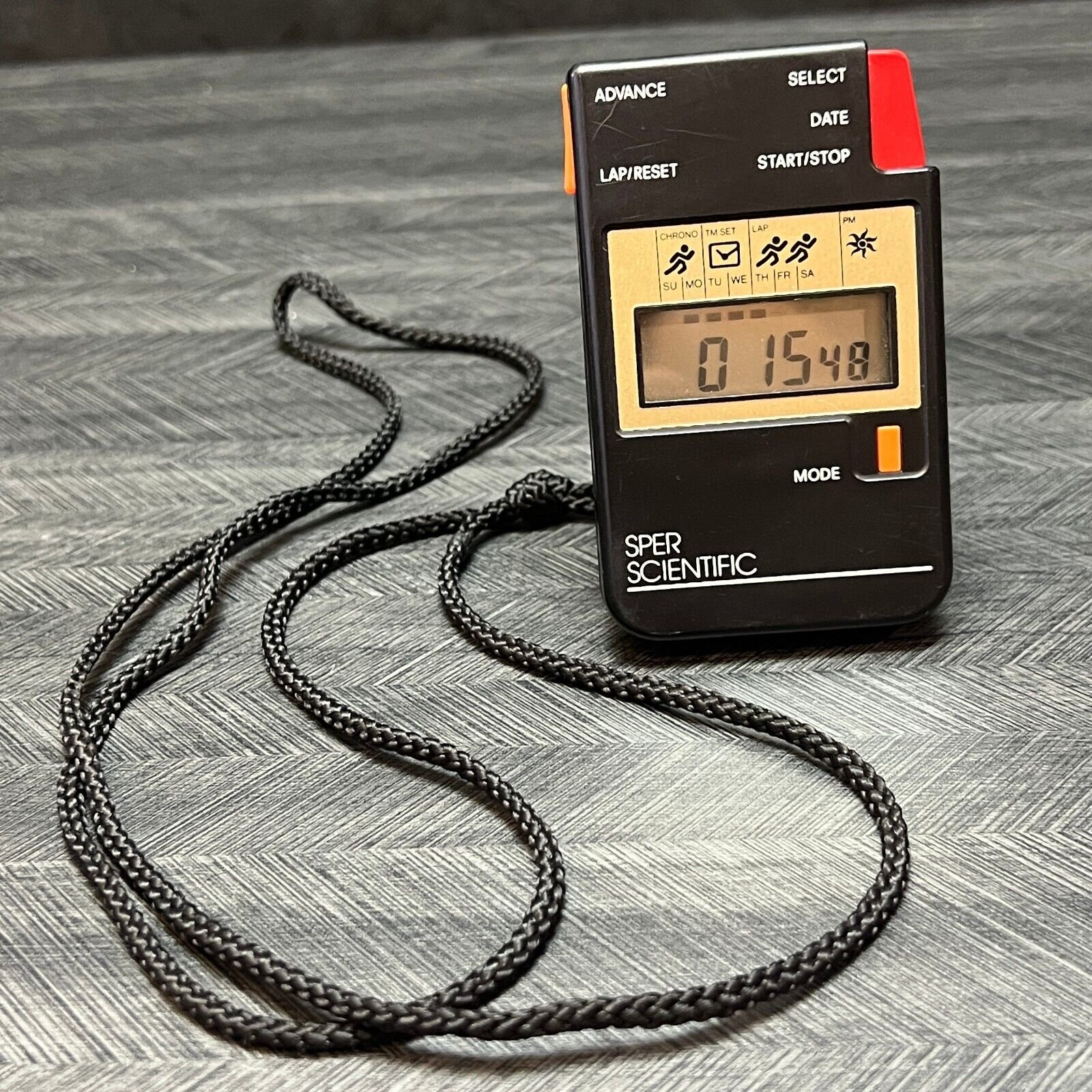 Digital Stopwatch With Long Lanyard Sper Scientific Large Display