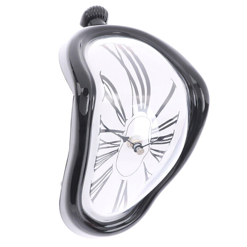 Distorted Wall Clocks Surrealist Salvador Dali Style Wall Watch Decorat-r*