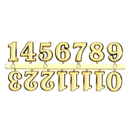 Diy Clock Numbers Roman Numerals Quartz Needle Wall Clocks Replacement Parts