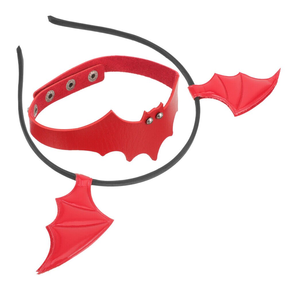 Dragon Ears Headband Halloween Costume Headbands Collar Woman