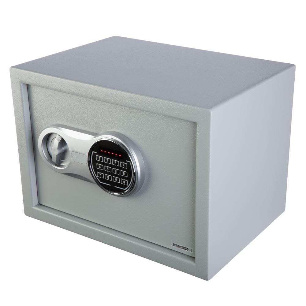Dual Entry Digital Personal Safe, Gray
