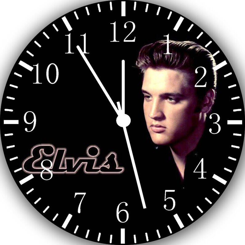 Elvis Presley Frameless Silent Wall Clock Nice For Gifts or Decor G38