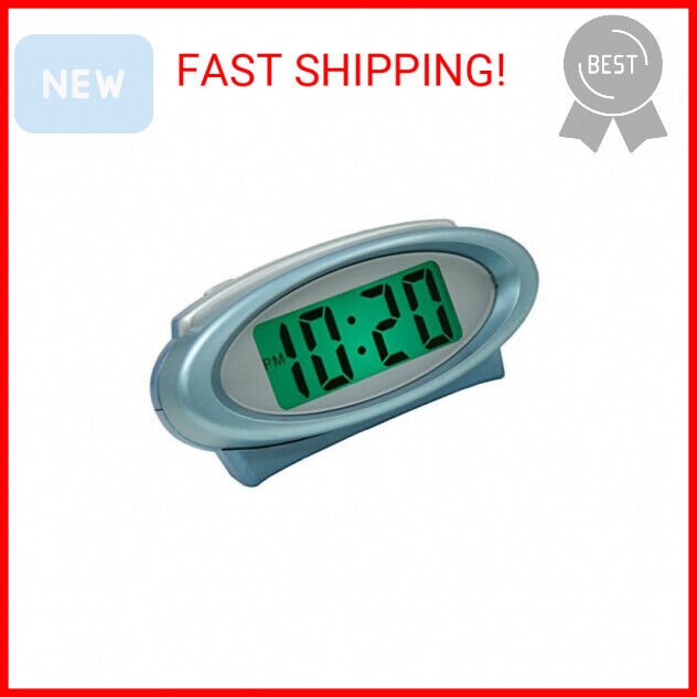 Equity by La Crosse Super Glow Backlight 30330 Digital Alarm Clock with Night Vi