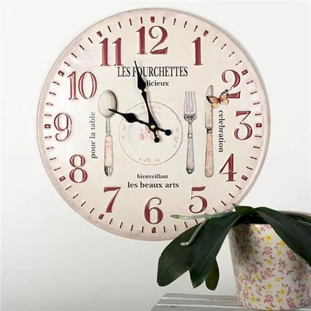 Forpost Fork, Knife & Spoon Wall Clock photo Forpost Fork, Knife & Spoon Wall Clock featured image