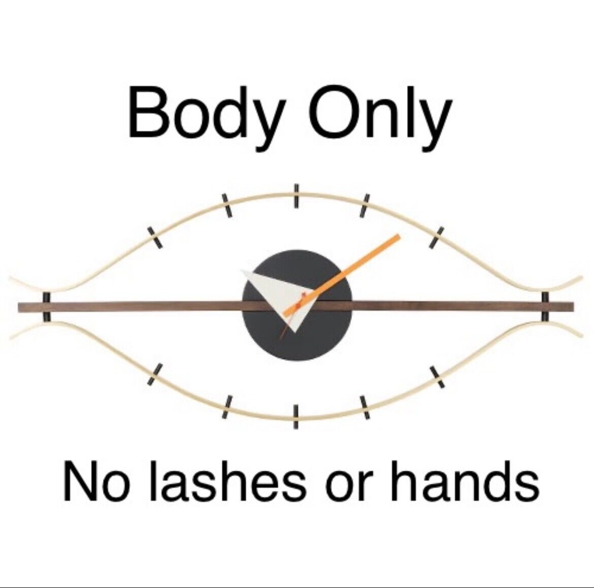 George Nelson Eye Wall Clock BODY REPLACEMENT ONLY