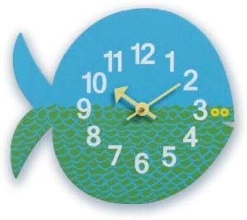 George Nelson wall clock Zoo Timer Clock Fish GN902 Analog Kay Corporation