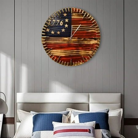 Gym Clock Bathroom Decor Wall Clock For Bedroom Rustic Antique Decorated Clock Time Clocks Wall Decor Kids Night Light Clock