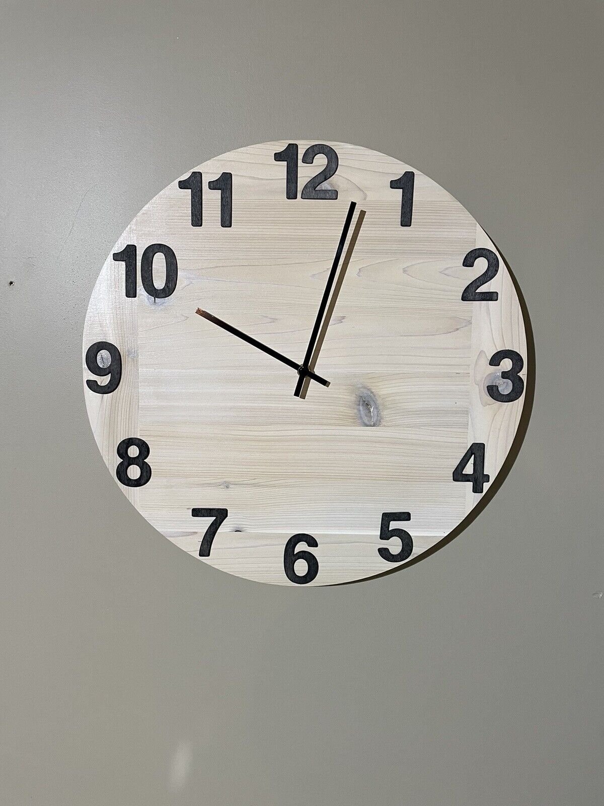 Handcrafted Cedar Clock