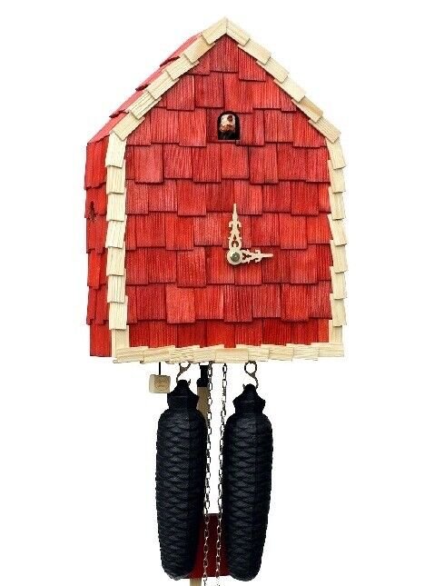 Handmade Modern Cuckoo Clock from Rombach & Haas, Black Forest Germany