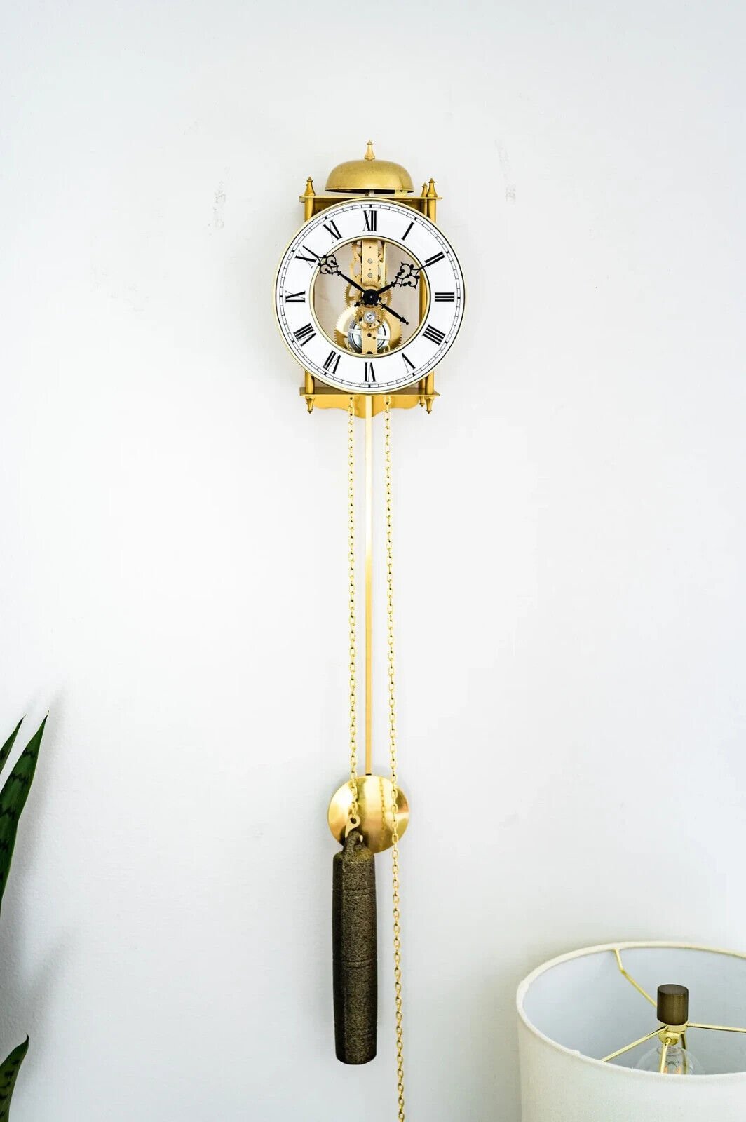 Hermle Katherine 71005000711 Skeleton 8 Day Mechanical Clock Made in Germany