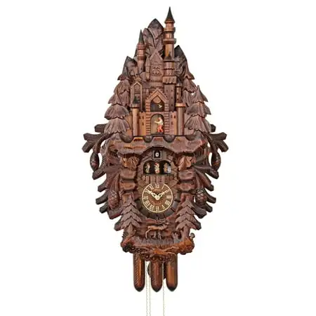 Herr Zeit by Adolf Herr Cuckoo Clock Bavarian Royal Castle photo