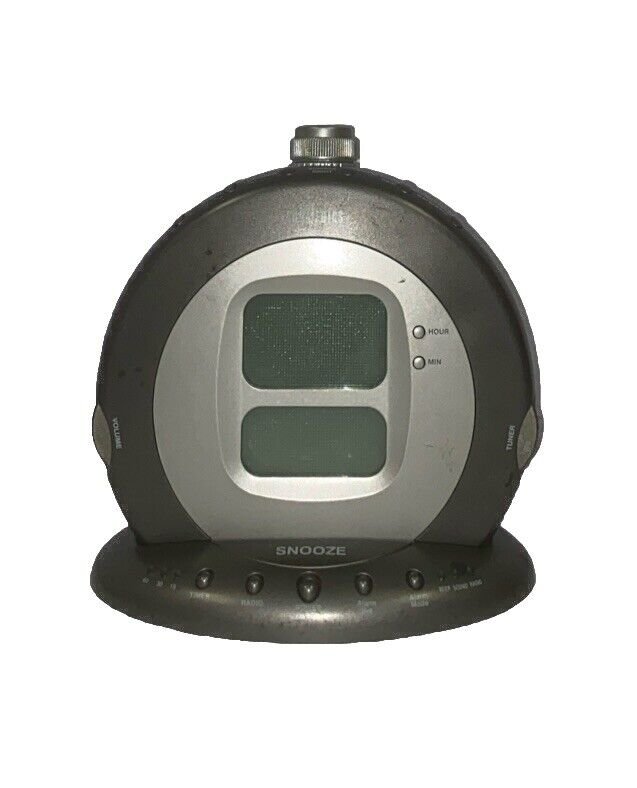 HoMEDiCS | 6 Sound Spa Projection Alarm Clock Radio | Model: SS-5000.