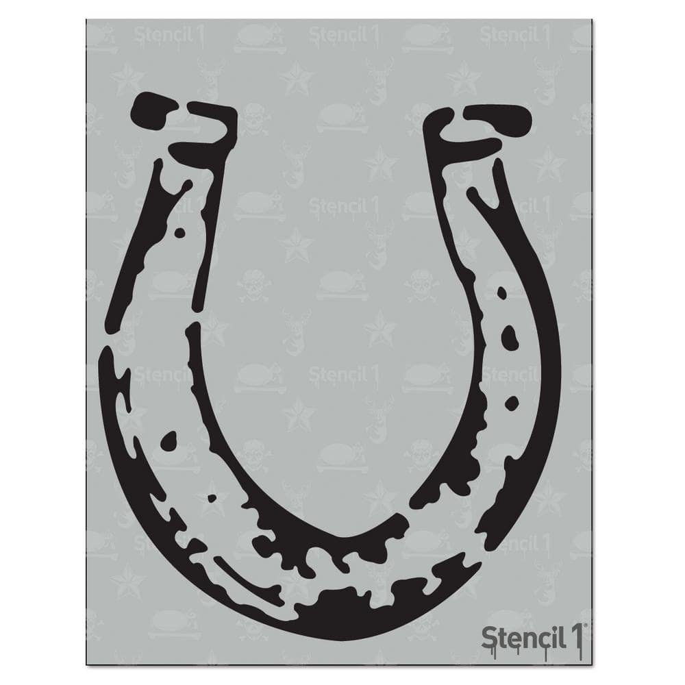 Horseshoe Stencil