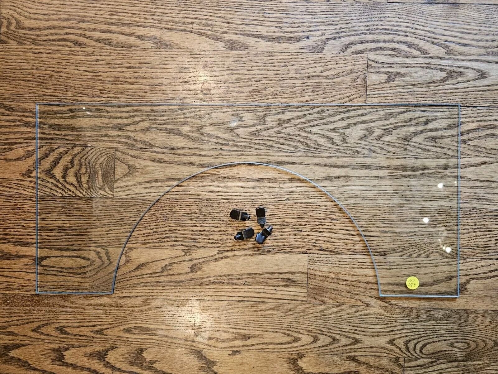 Howard Miller 610-684 Curio Grandfather Clock Glass Shelf Rare