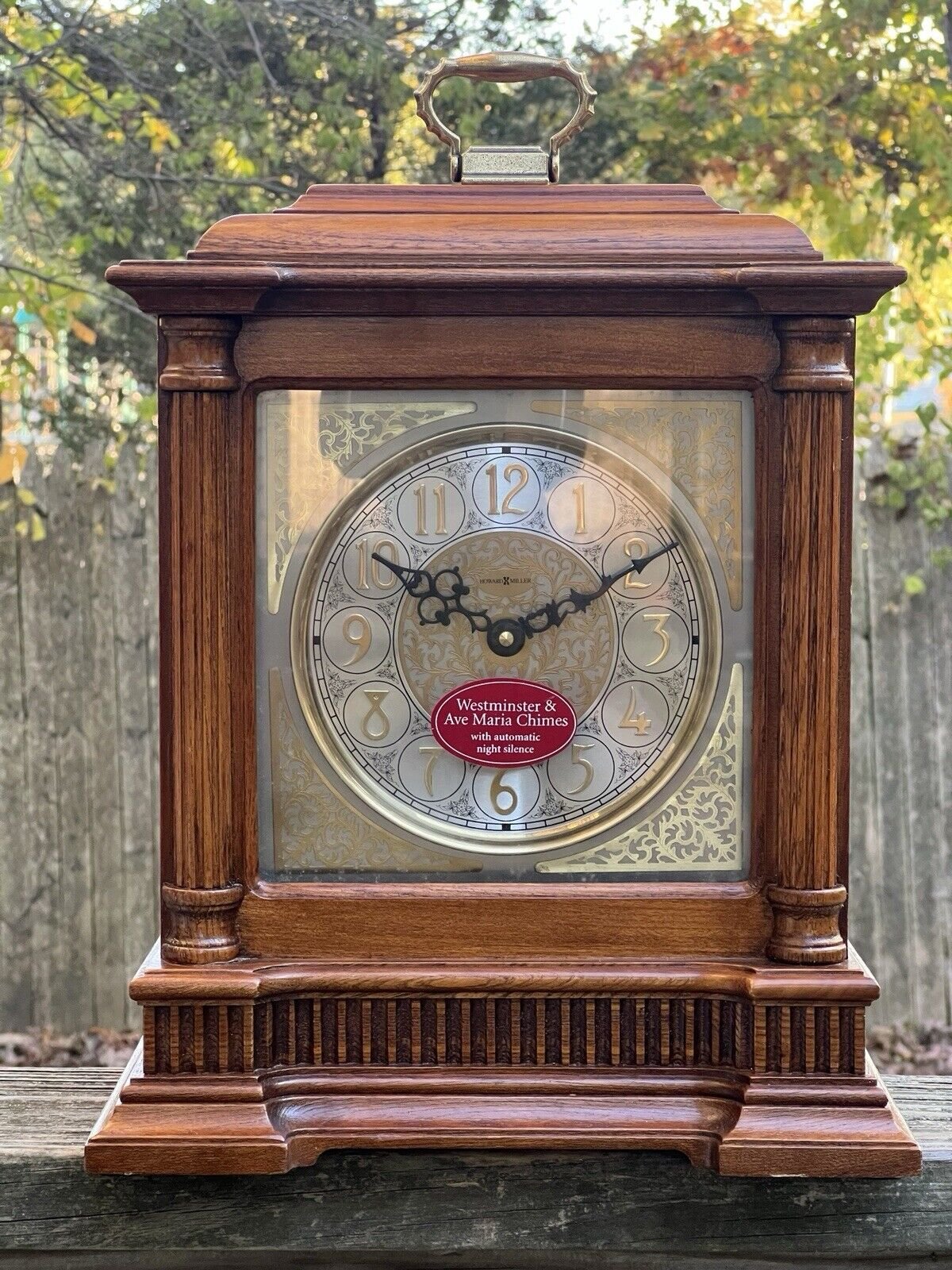 Howard Miller Albany Mantle Clock  Dual Chimes 635-126 Free Shipping