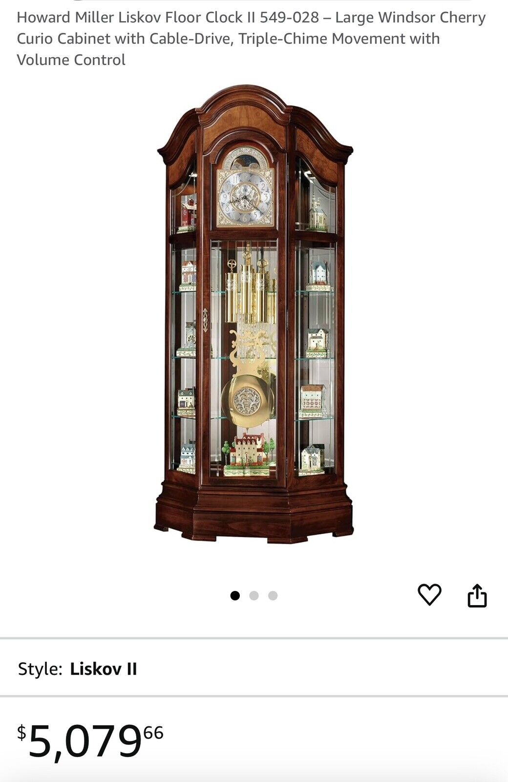 Howard Miller Collindale Grandfather Clock Limited Edition