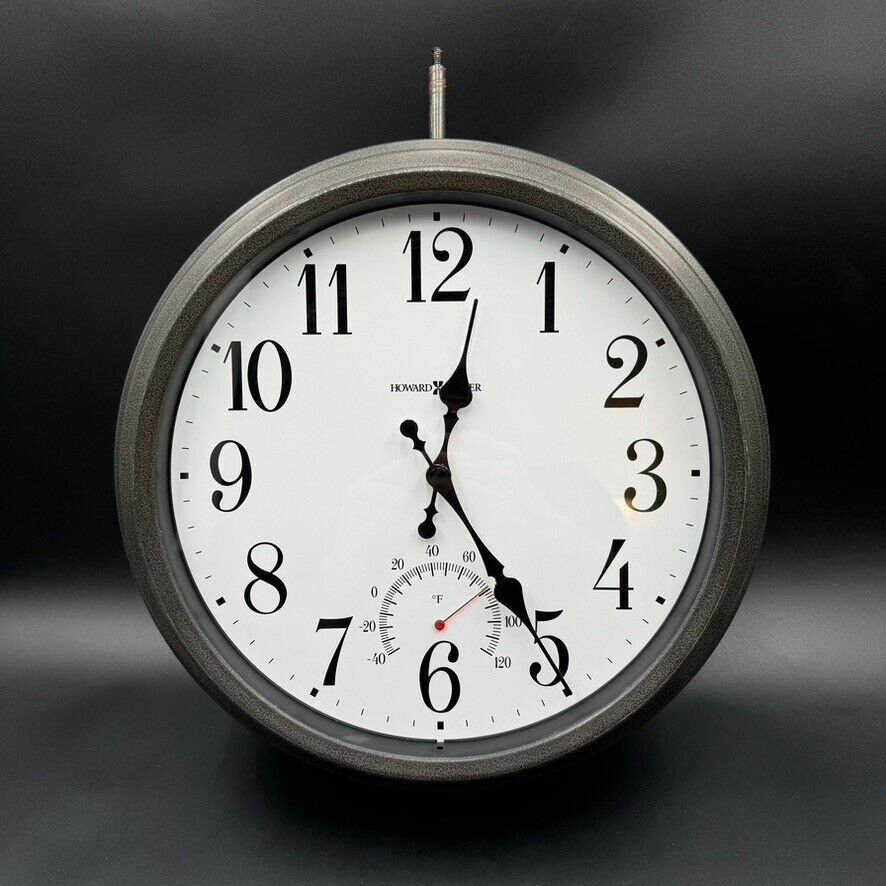 Howard Miller Luis Indoor/Outdoor Double Sided CLOCK ONLY, *Untested* 625358