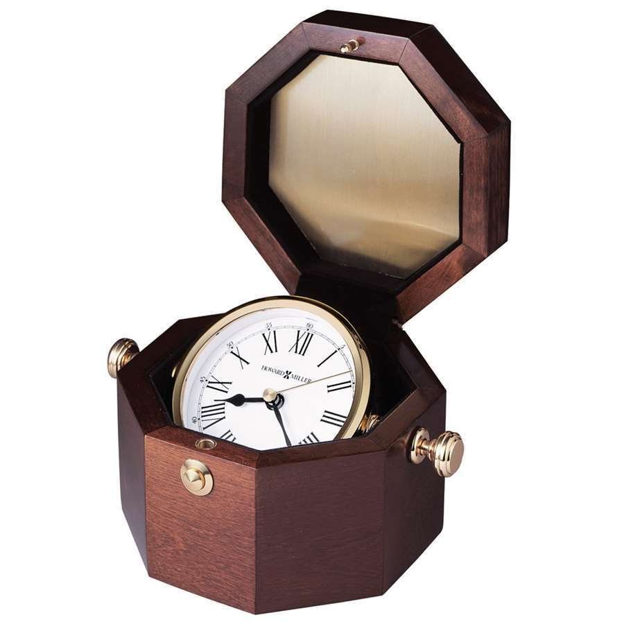 Howard Miller Oceana Table Clock, Windsor Cherry - 645575