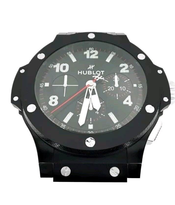 HUBLOT Big Bang Wall Clock Black Wall Clock AL2921