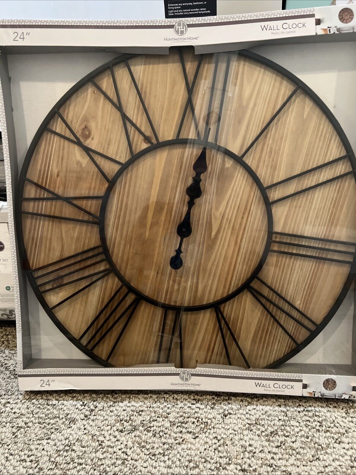 Huntington home wall clock