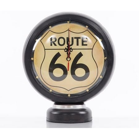 HYYYYH Gasoline 66 Gas Pump Clock, Black