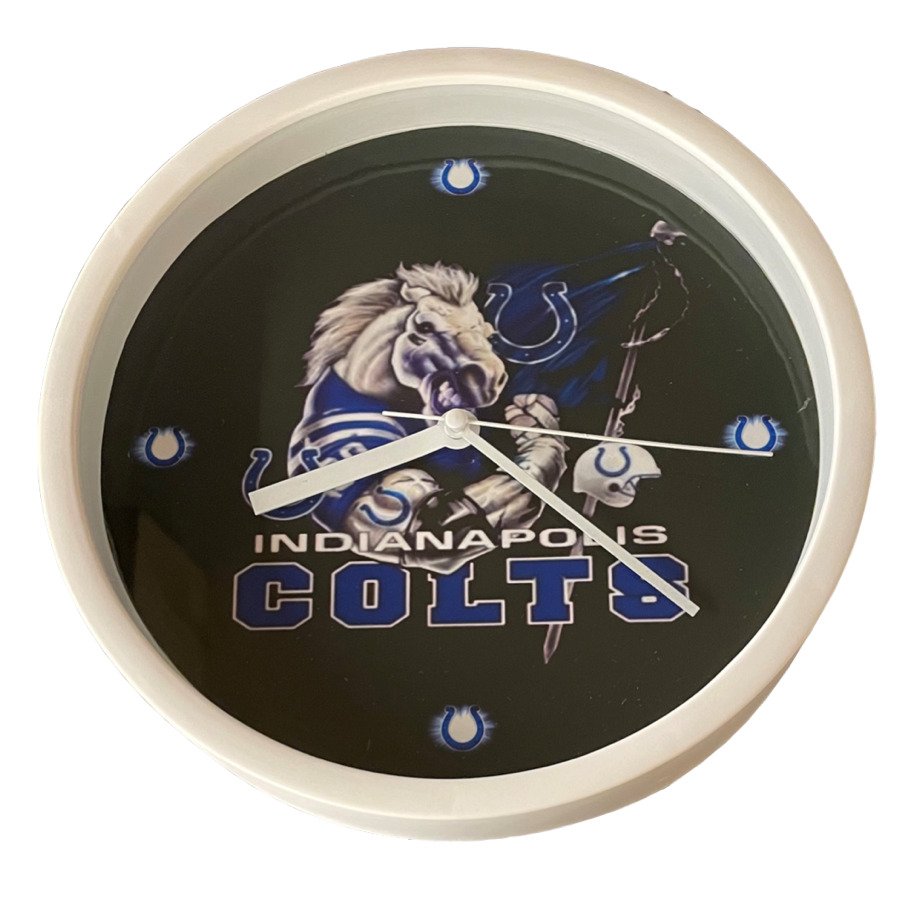 Indianapolis Colts 9” Clock