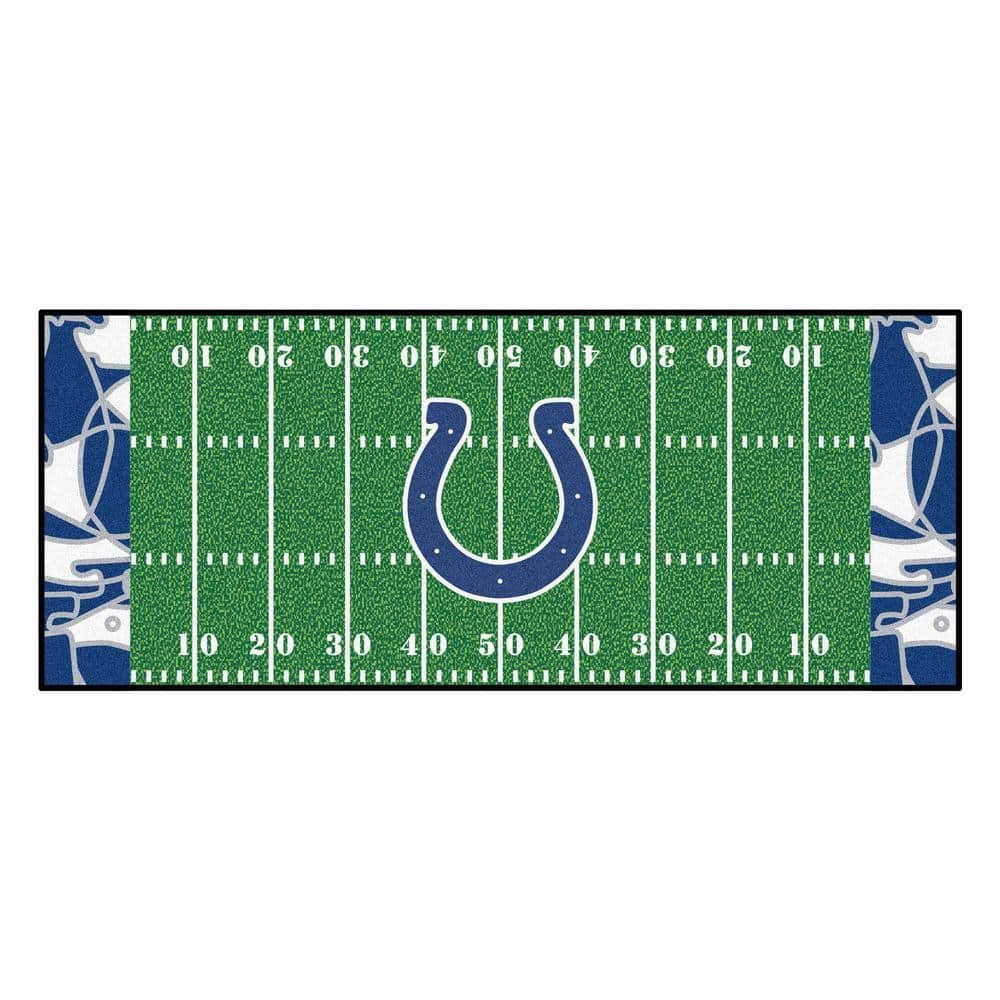 Indianapolis Colts Football Patterned XFIT Design 2.5 ft. x 6 ft. Field...