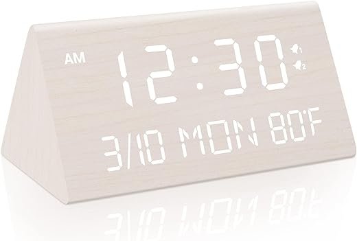 Best White Led Wooden Clocks