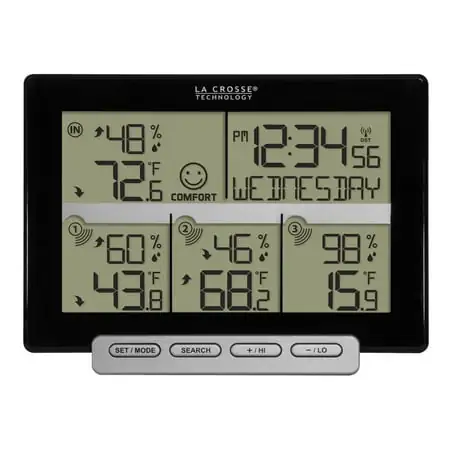 La Crosse Technology 308 1412 3 TX 3 Channel Wireless Weather Station