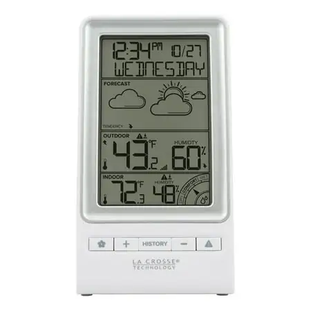 La Crosse Technology LCD Wireless 2 Piece Digital Weather Forecast Station, 308 1415 FCT photo