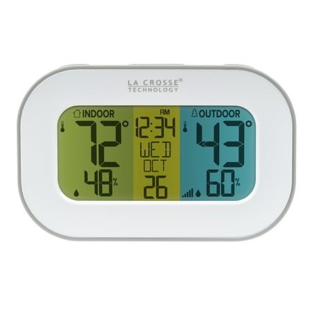 La Crosse Technology Tri-Color Digital Wireless Weather Station with Sensor, 308-148