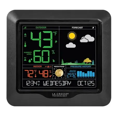 La Crosse Technology Wireless Color Forecast Station photo