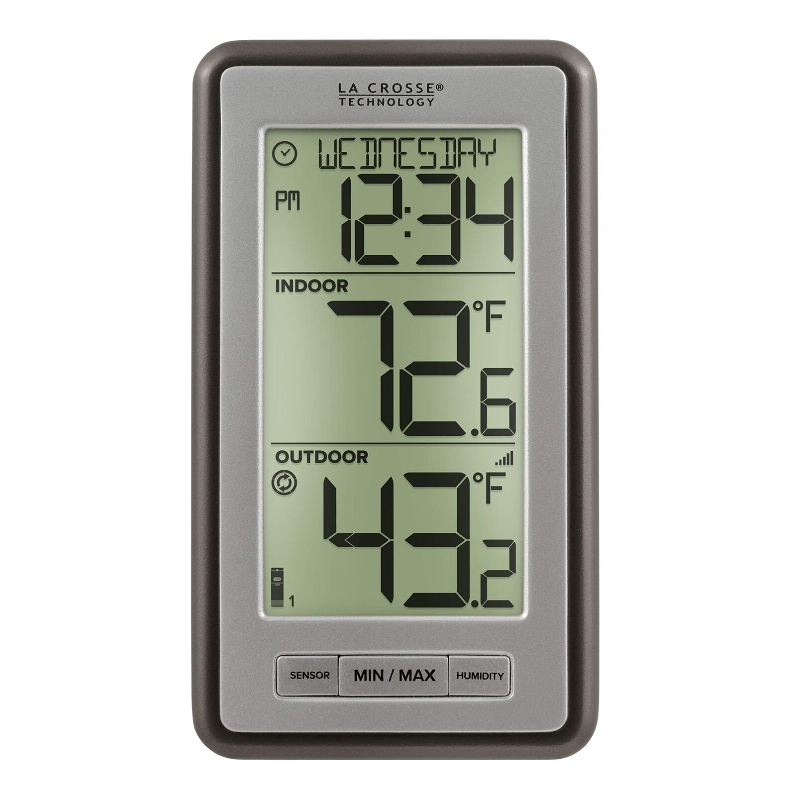 La Crosse Technology WS-9160UV3 Digital Indoor Outdoor Thermometer Wireless -...