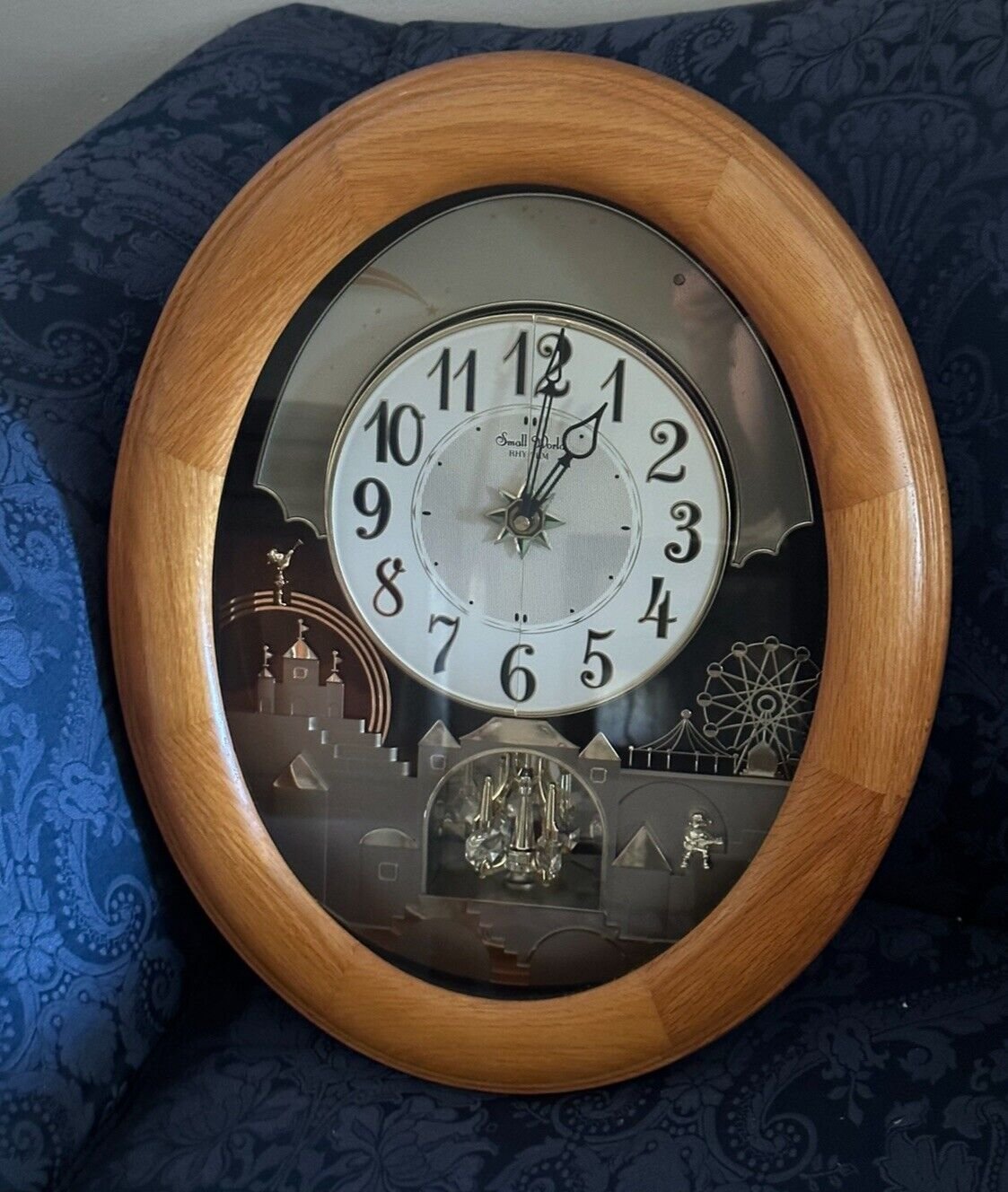 Large Rhythm “Small World” Wall Clock