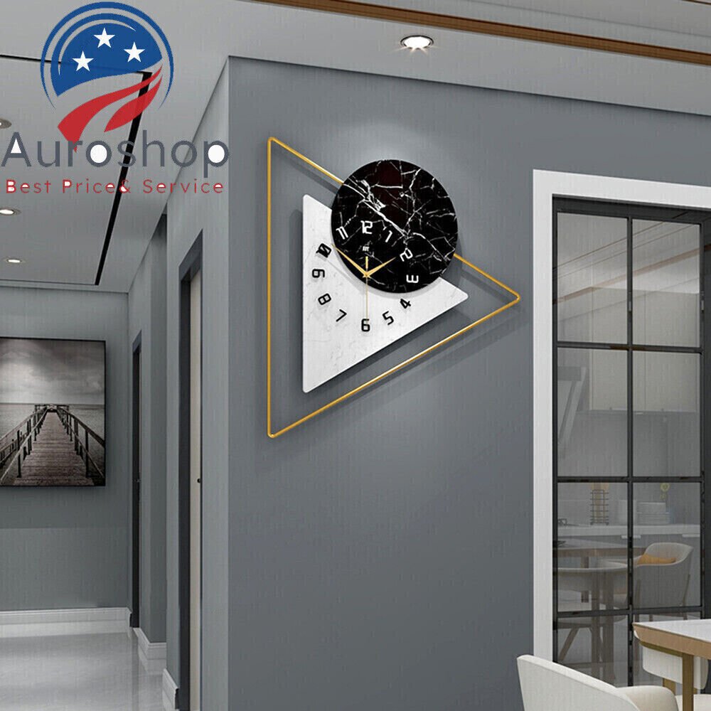Large Wall Clock Oversized Living Room Silent Decorative Modern Home Big Office