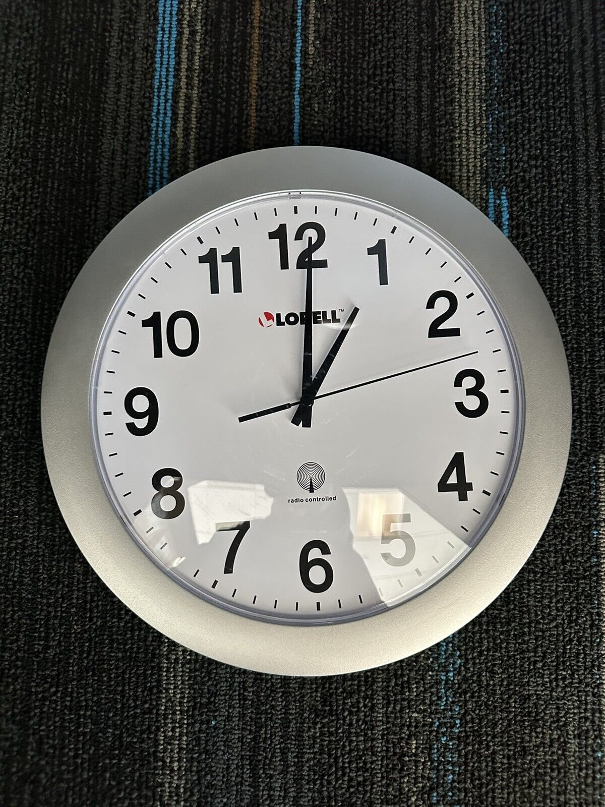 Lorell Radio Controlled Wall Clock - Digital - Quartz - Atomic (LLR60996)