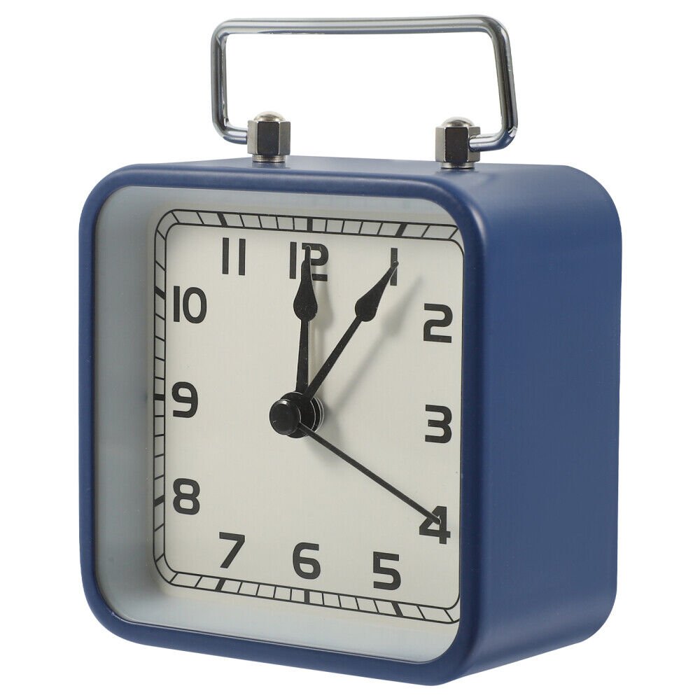 Loud Alarm Clock for Bedroom Tabletop Decor Kids Square Small Child