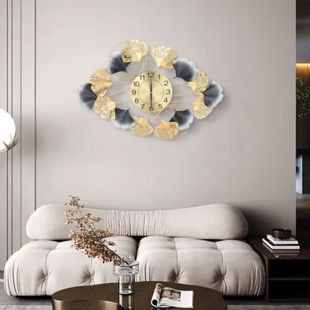 Luxury Large Wall Clock 3 D Wall Watch Living Room Home Decor Modern Gift