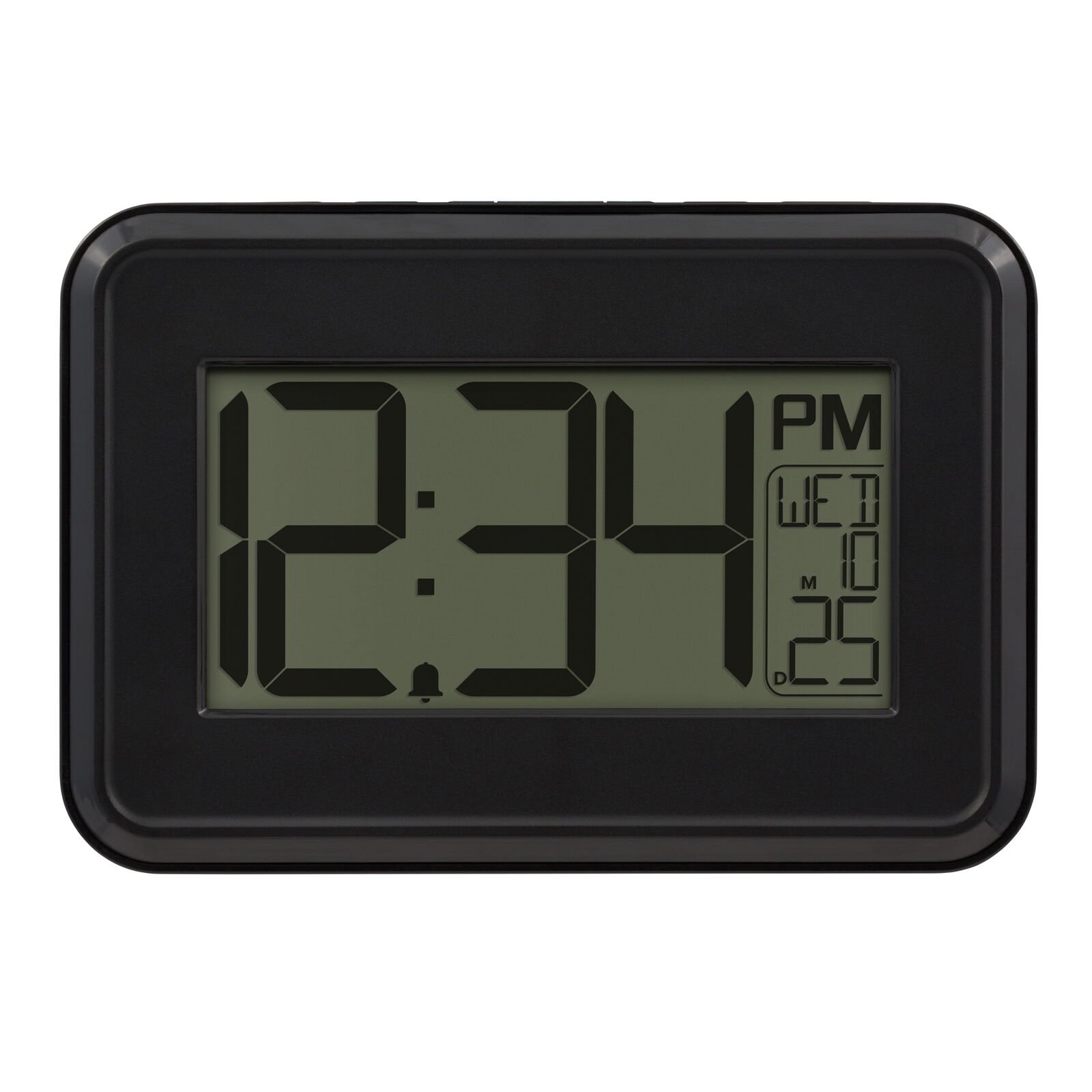 Mainstays Square Digital Clock,NEW