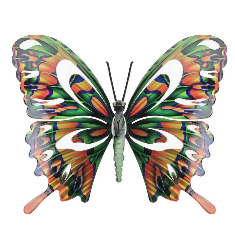 Medium Butterfly Metal Multi Wall Art