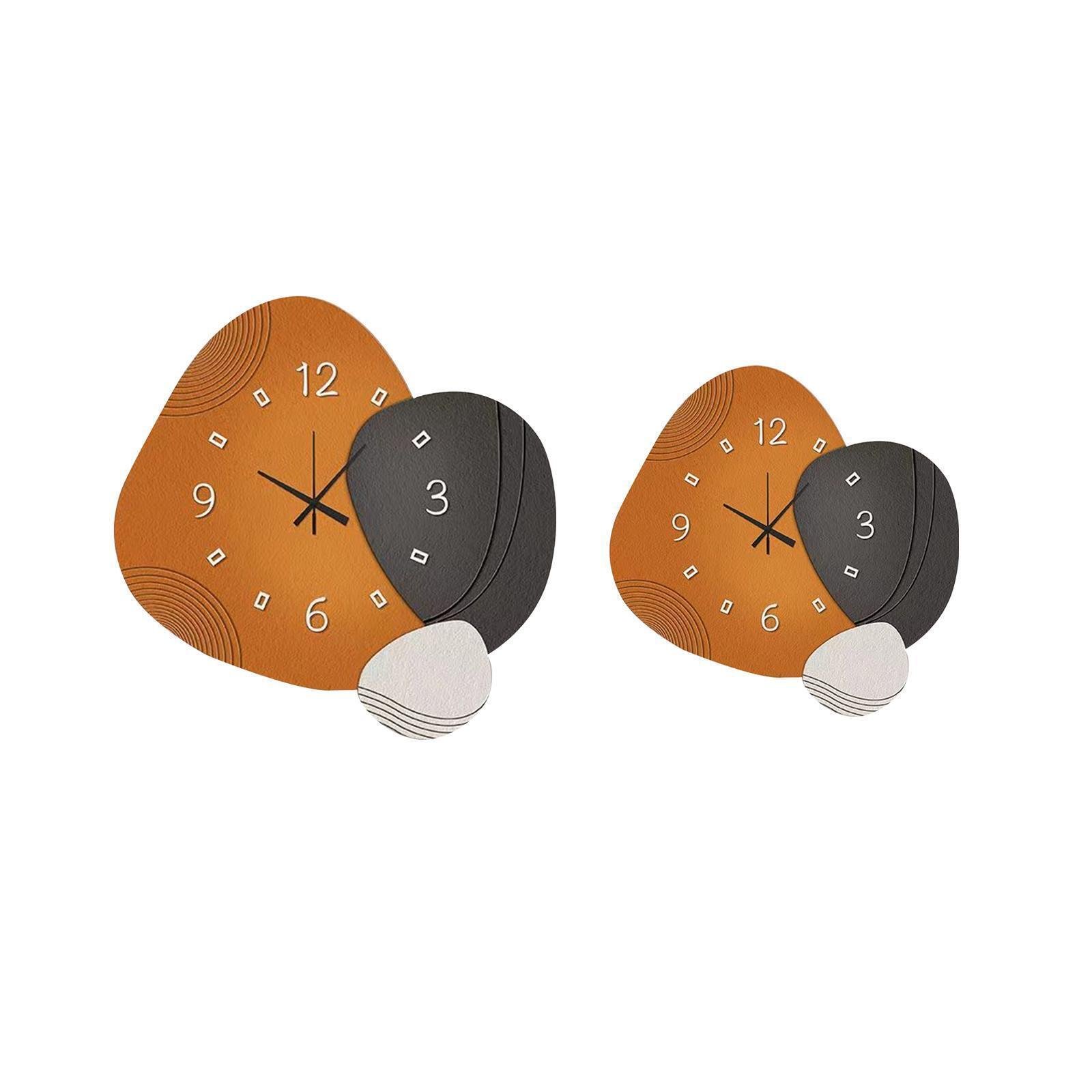 Modern Wall Clock Art Minimalist Wall Watch for Dining Room Kitchen Entrance