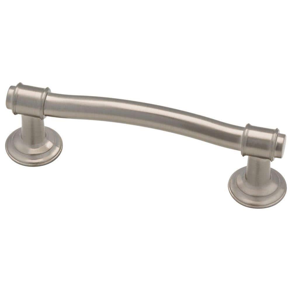 Nautical 3 in. (76 mm) Classic Satin Nickel Cabinet Drawer Pull