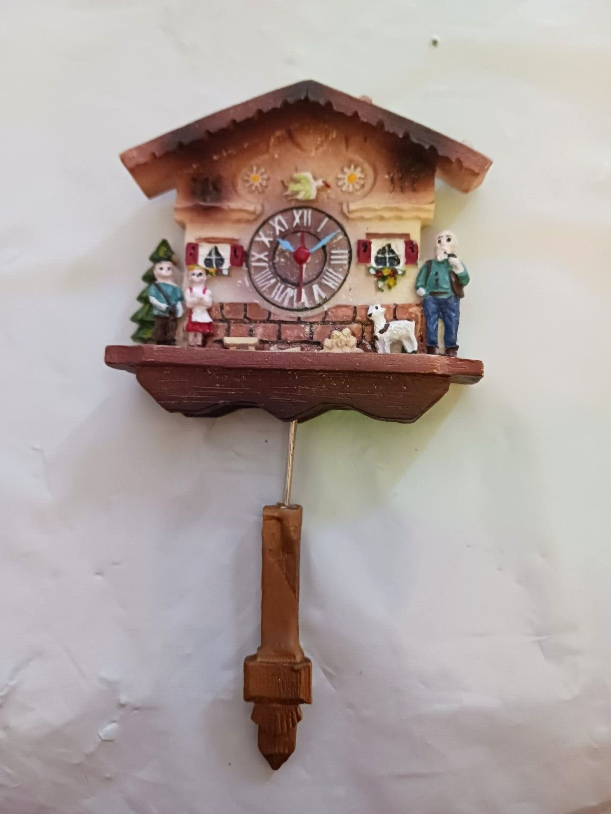 NEW!Germany, Alpine,Alps,Bavarian House,"Heidi" decorative German cuckoo