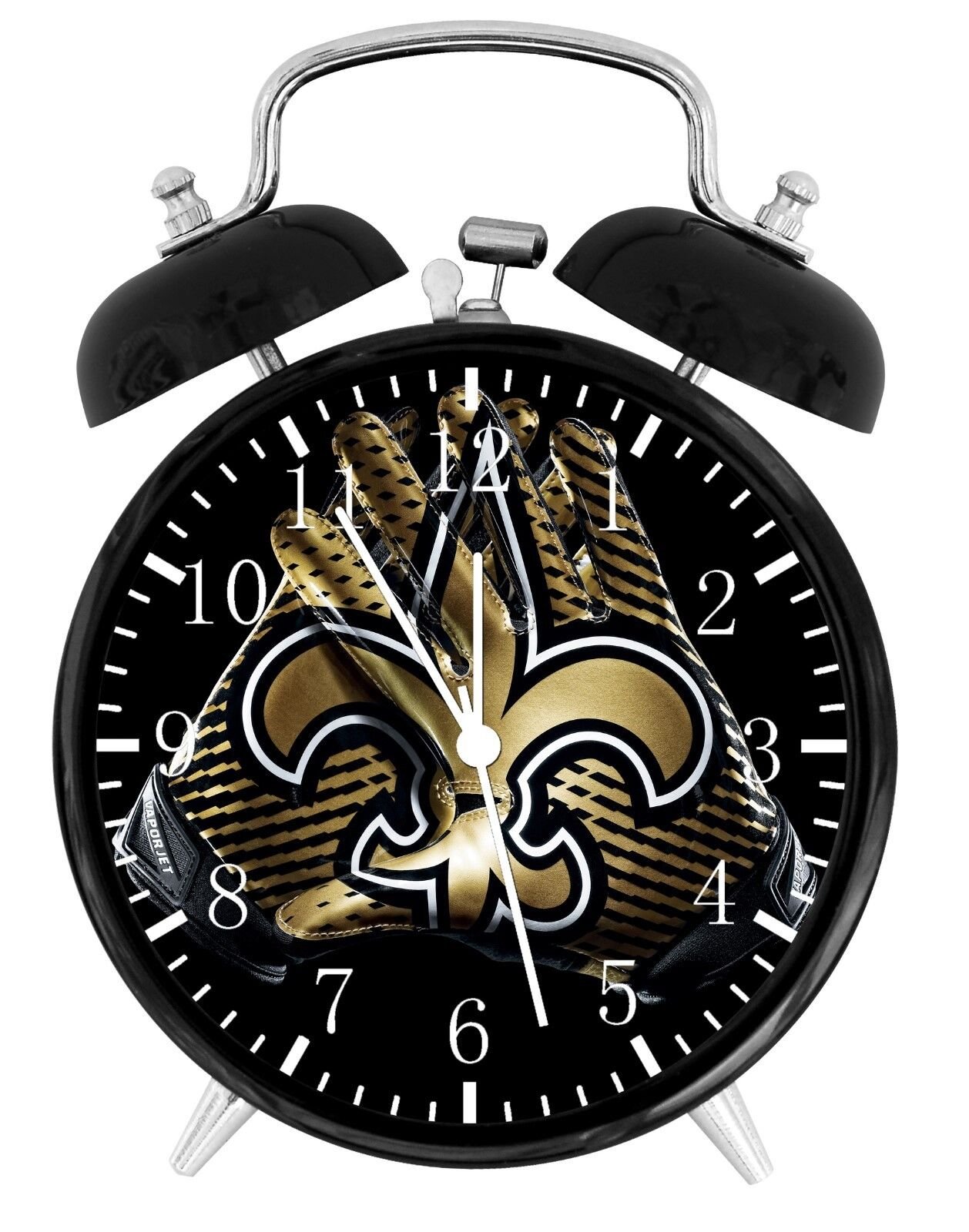 New Orleans Saints Football Alarm Desk Clock Home Decor F114 Nice Gift
