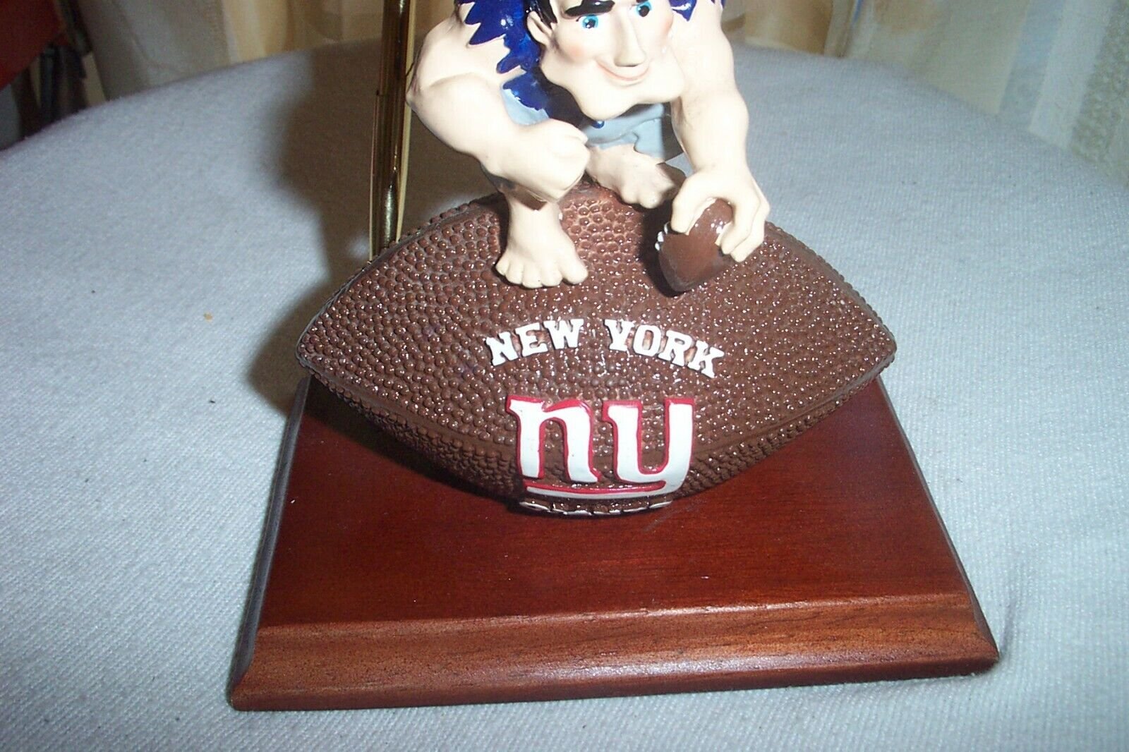 NEW YORK GIANTS NFL TEAM DESK SET WITH CLOCK - NEW IN BOX