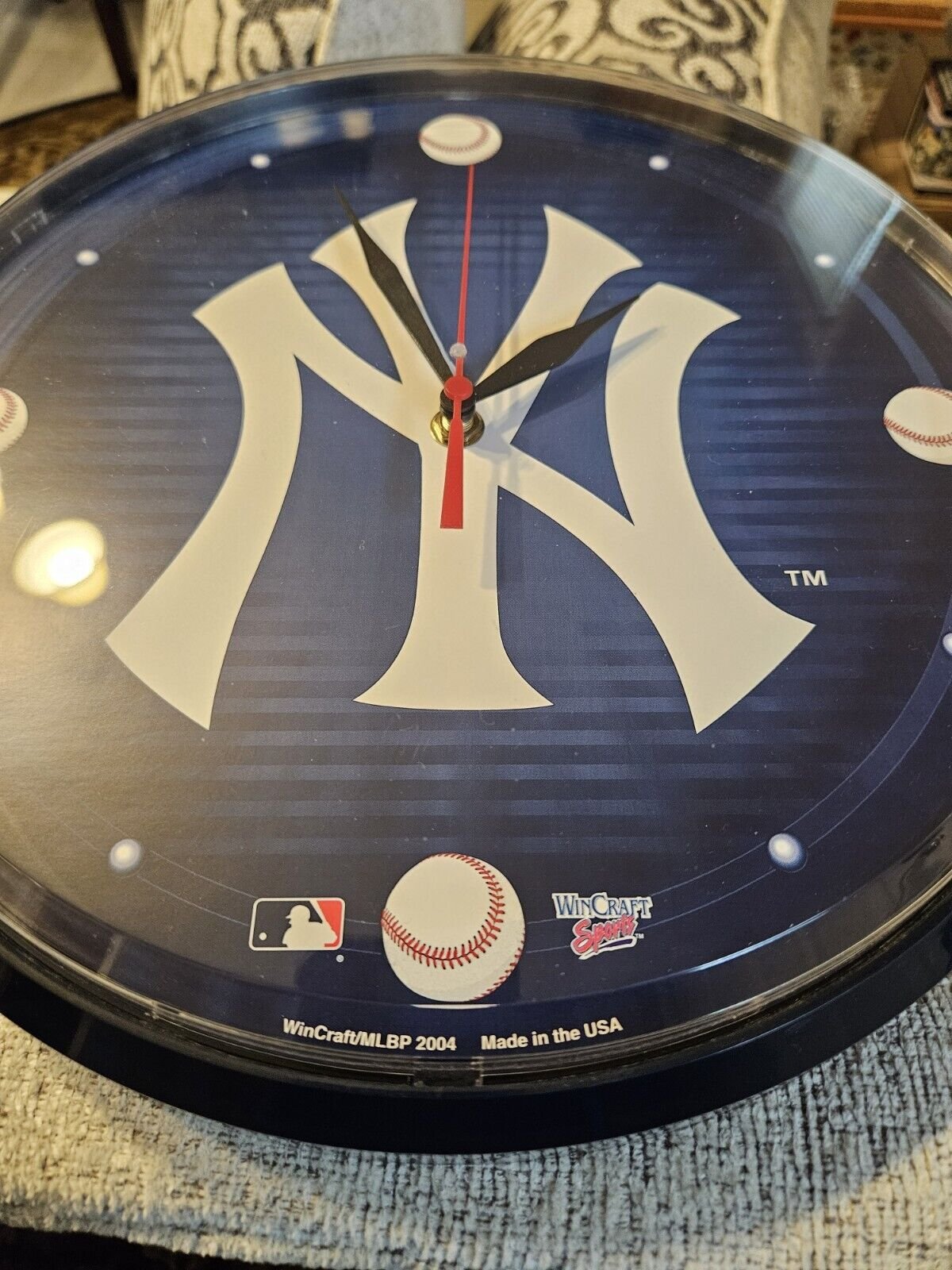 New York Yankee Wall Clock